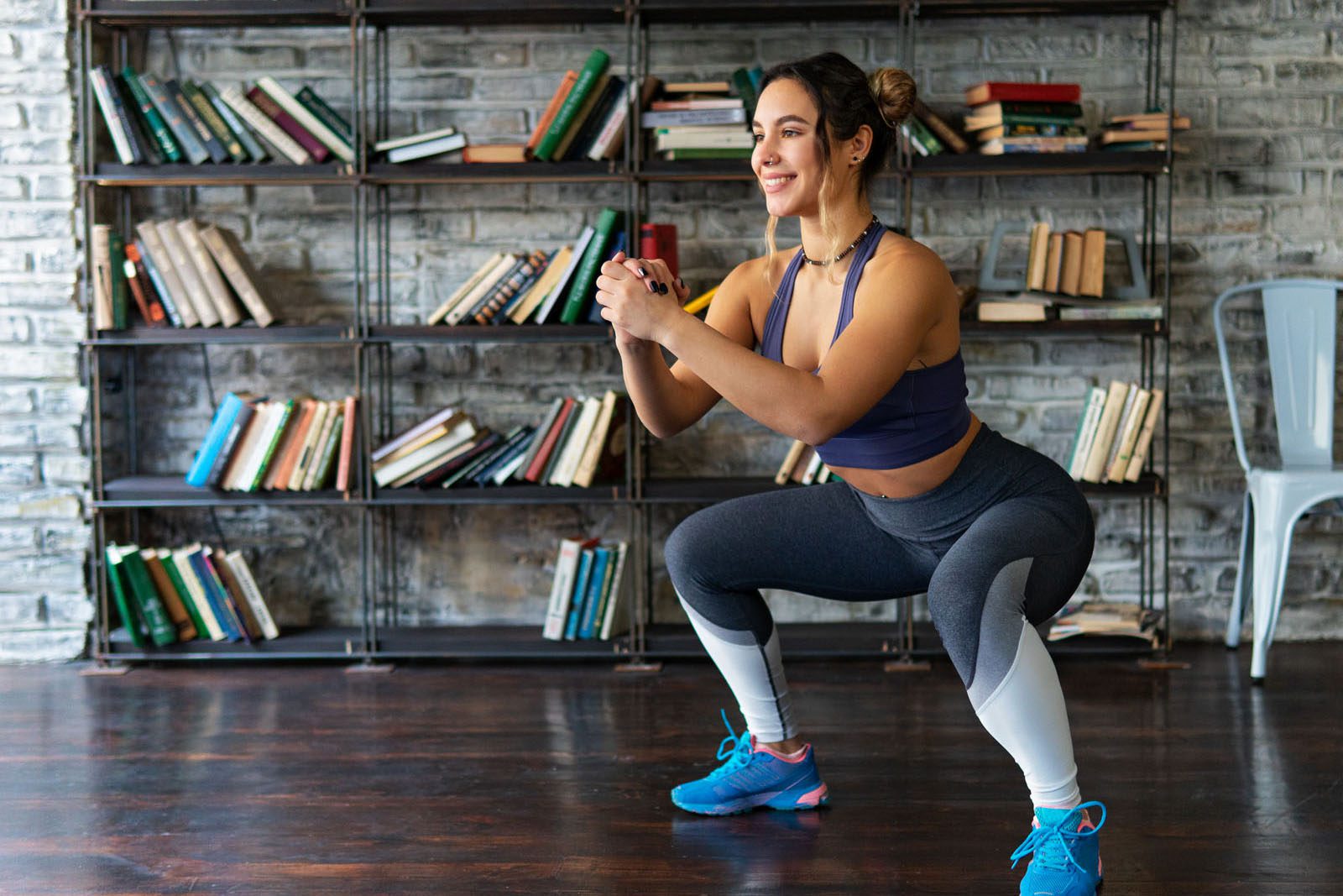 Woman exercising