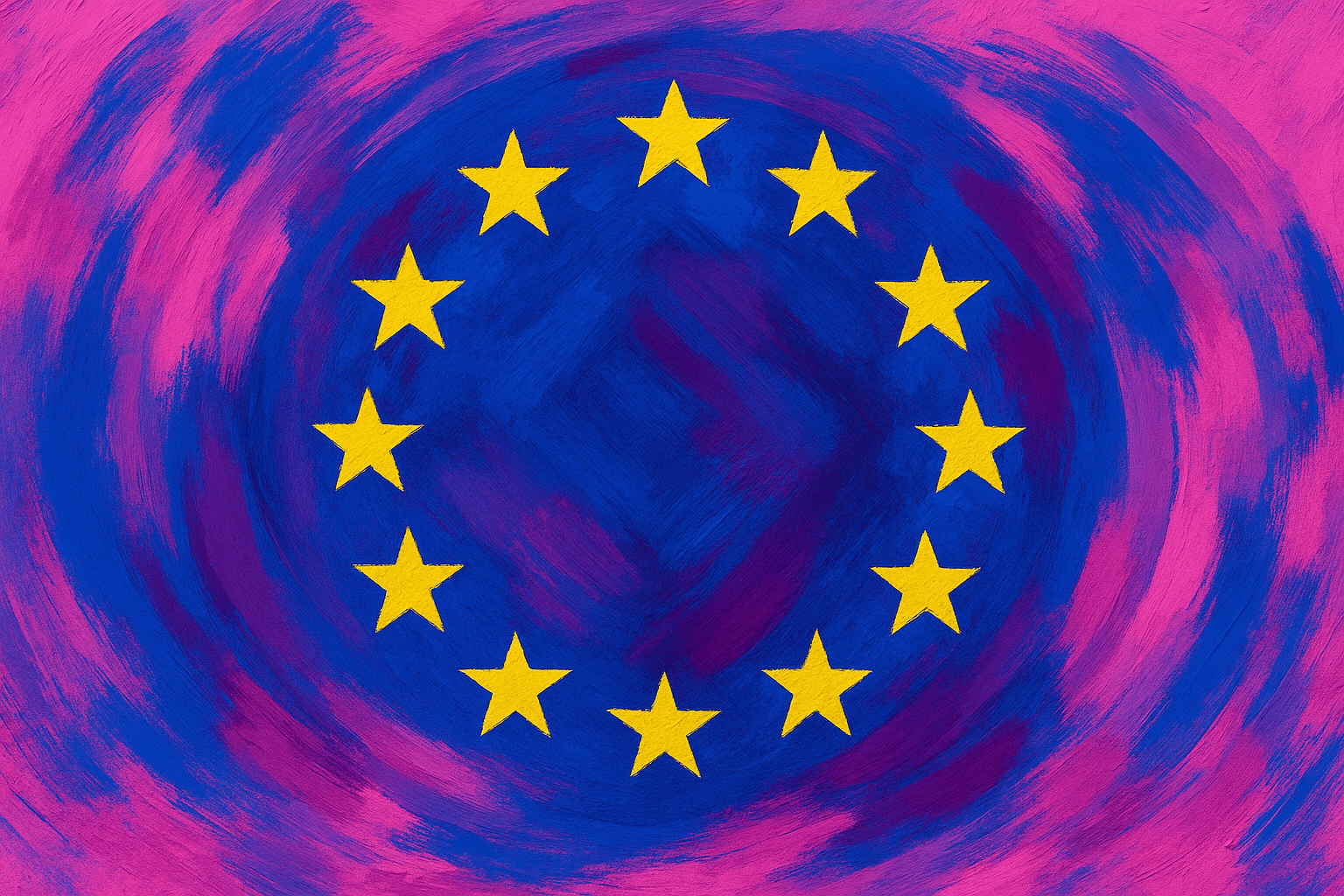 An EU flag representing the EAA (European Accessibility Act) legal website requirements